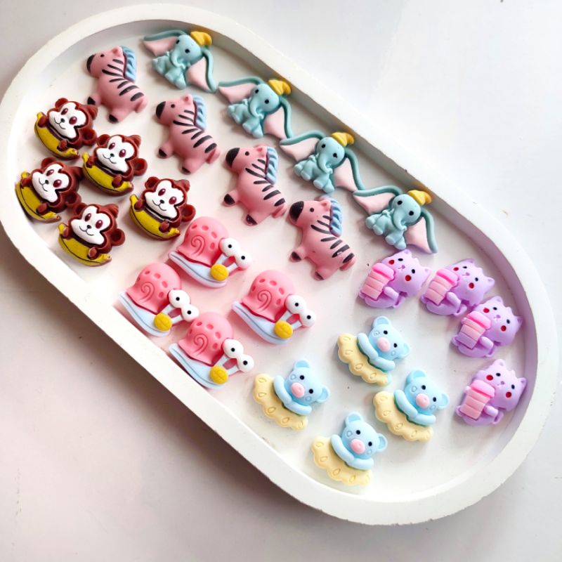 Jual Resin Clay Animal Forest (3pc) | Shopee Indonesia