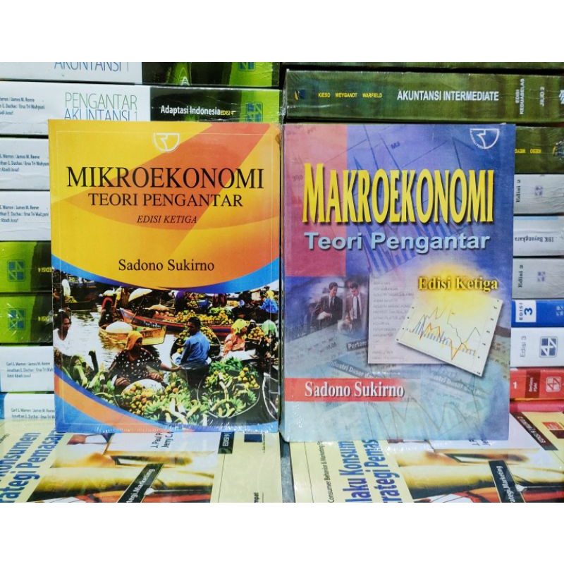 Jual BUKU MIKROEKONOMI - MAKROEKONOMI Edisi 3 Sadono Sukirno | Shopee ...