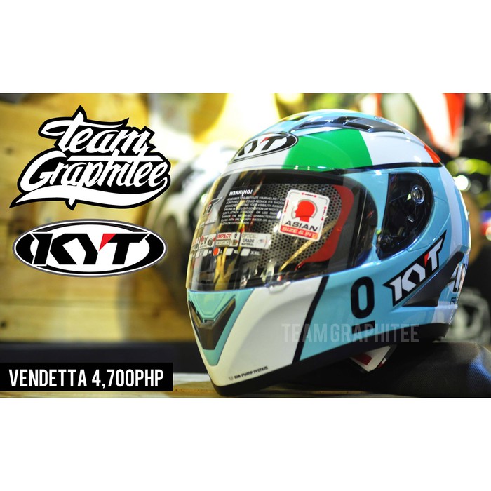 Helm full face kyt best sale vendetta 2