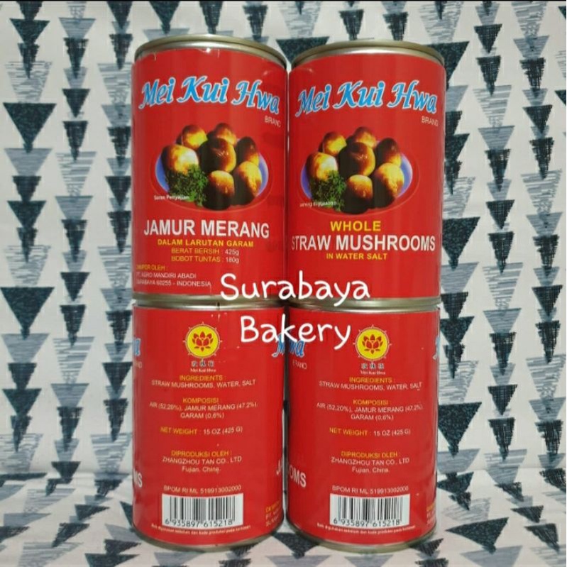 Jual Jamur Merang Kaleng/Whole Straw Mushroom Mei Kui Hwa 425 gr