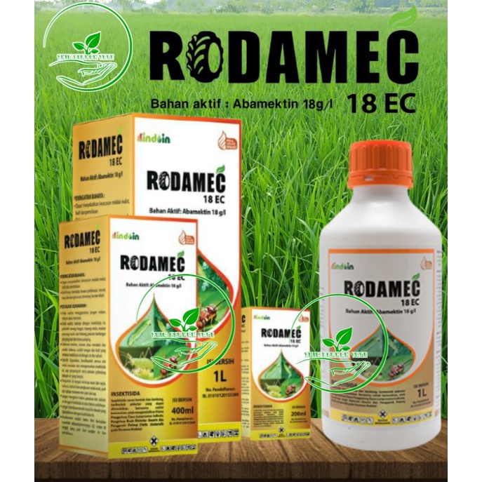 Jual RODAMEC 18 EC Insektisida dan akarisida untuk mengendalikan hama ...