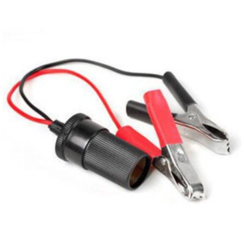 Jual KABEL JEPIT BUAYA PLUS MINUS KE AKI DGN UJUNG SOKET LIGHTER ...