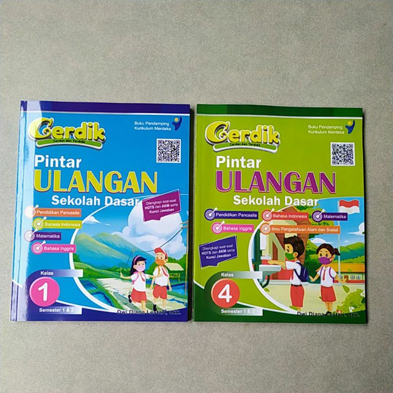 Jual CERDIK PINTAR ULANGAN SD. Kelas 1 & 4. Kurikulum Merdeka. | Shopee ...