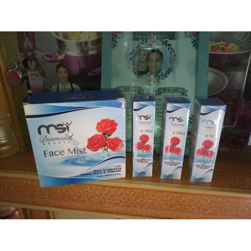 Jual Face Mist MSI mencerahkan dan menyegarkan kulit wajah bisa untuk