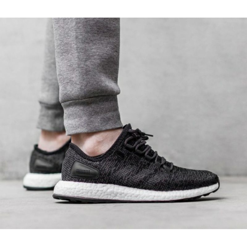 SEPATU RUNNING ADIDAS PUREBOOST LTD BALCK ART. CODE BA8899 ORIGINAL 100 MADE IN INDONESIA