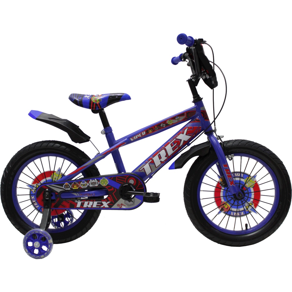 Jual Sepeda Anak BMX 16 Inch Merk Trex Viper Untuk Anak Cowok Laki-laki ...