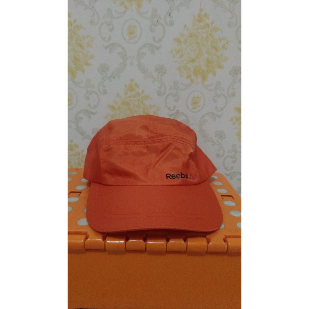 Jual Topi Lari/Running Cap Reebok Carotene Orange (Original) | Shopee ...