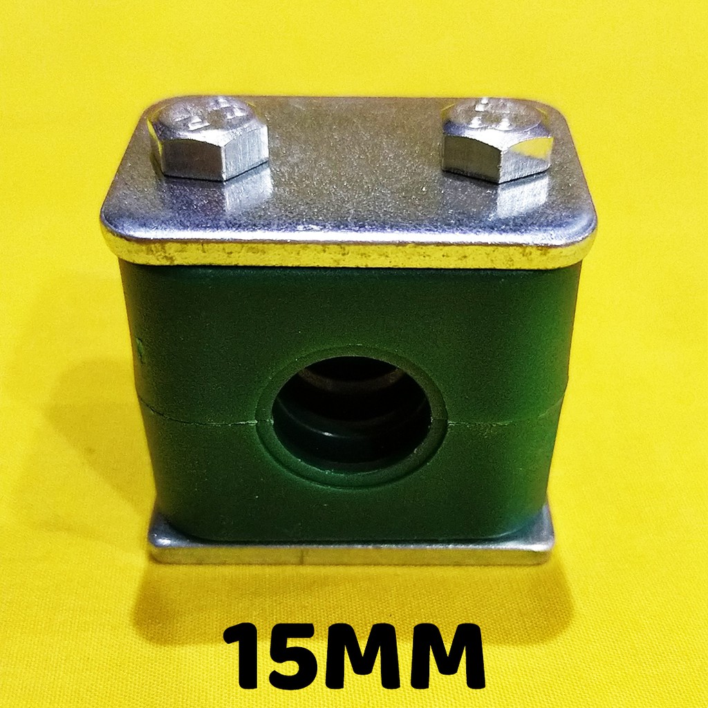 Jual Klem Tubing Pipa Hidrolik 15MM / Stauff Hydraulic Pipe Clamp