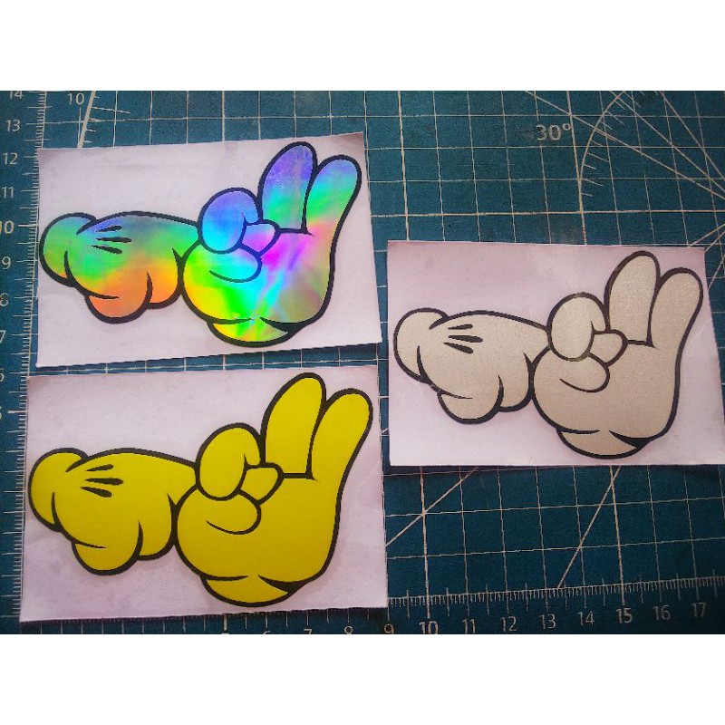 Jual stiker cuting animasi jari tangan | Shopee Indonesia