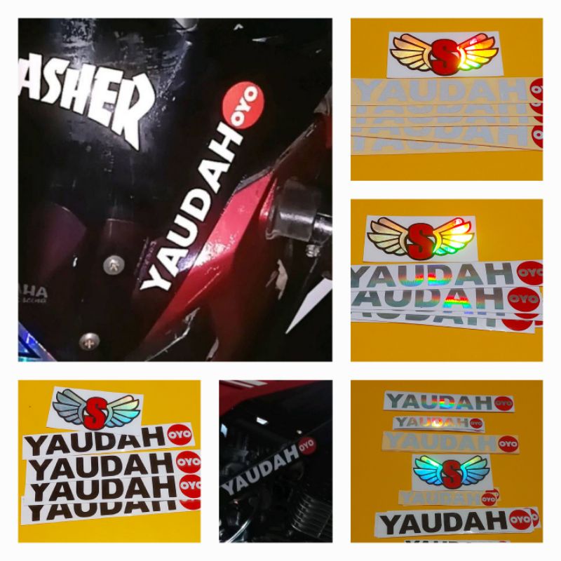 Jual STICKER YAUDAH OYO STICKER CUTTING | Shopee Indonesia