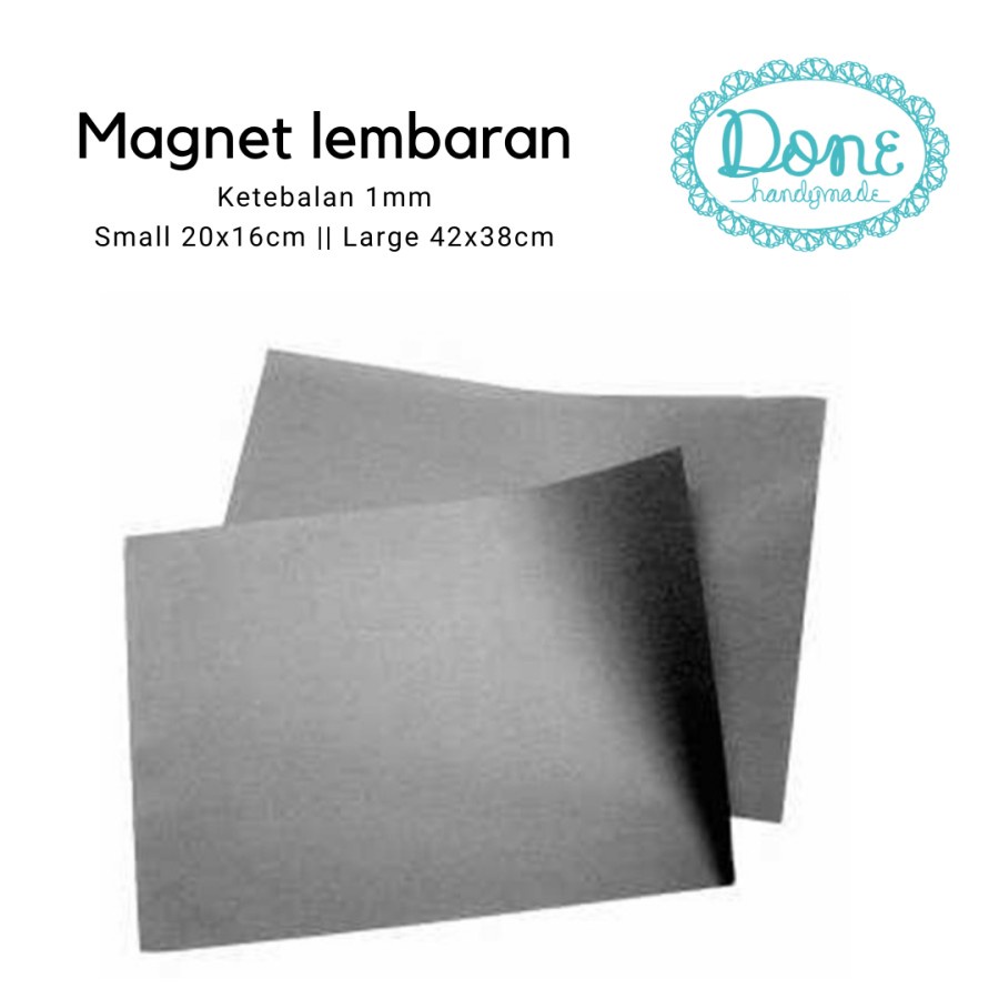 Jual Magnet Lembaran Sheet Magnet Flexible Magnet Craft Magnet