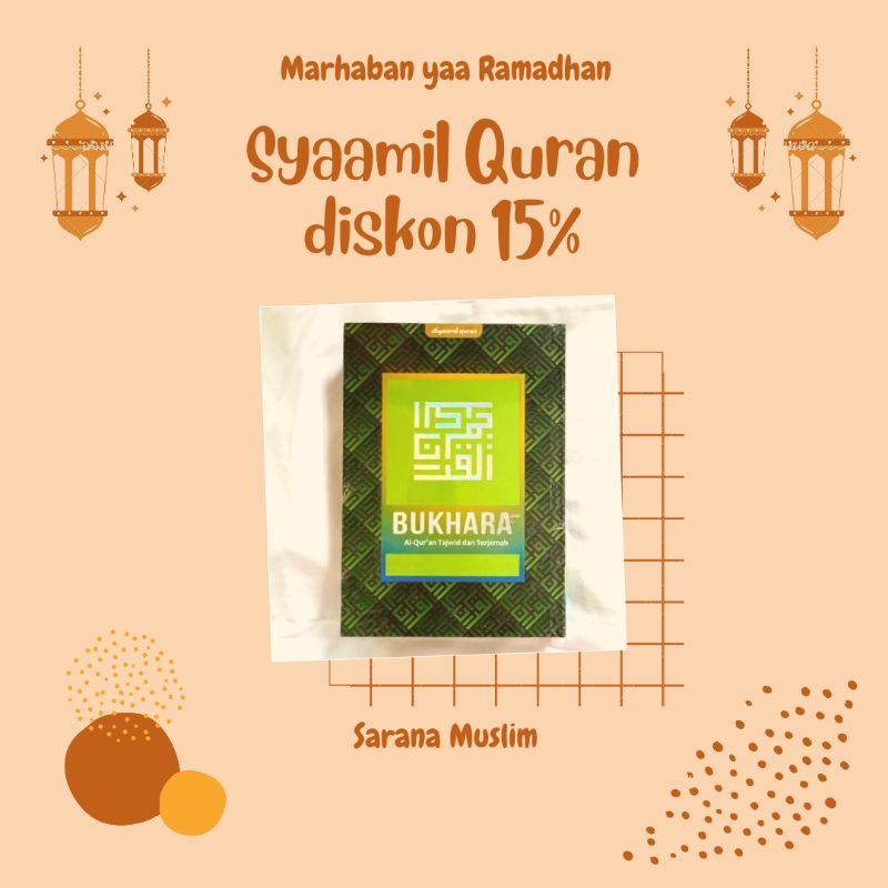 Jual Syaamil Quran Bukhara Tajwid Dan Terjemah | Shopee Indonesia