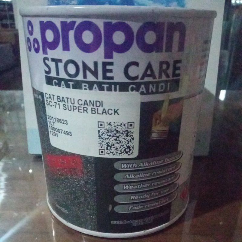 Jual Propan Stone Care Cat Batu Candi SC-71 SUPER BLACK | Shopee Indonesia