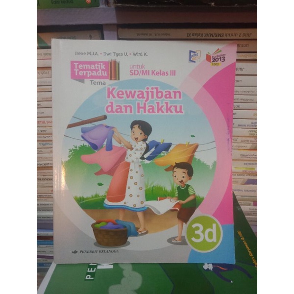 Jual buku tematik terpadu 3D untuk SD kelas 3 | Shopee Indonesia