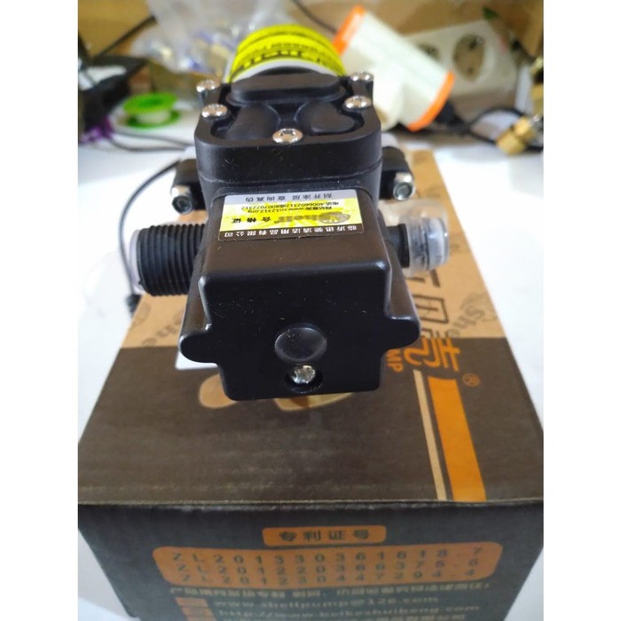 Jual Pompa Shell Penguat Tekanan Air High Pressure Pompa Air DC 12 Volt ...