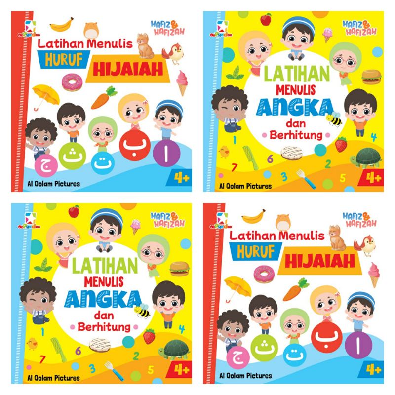 Jual Buku Opredo Hafiz Hafizah Latihan Menulis Huruf Hijaiah Angka Dan ...