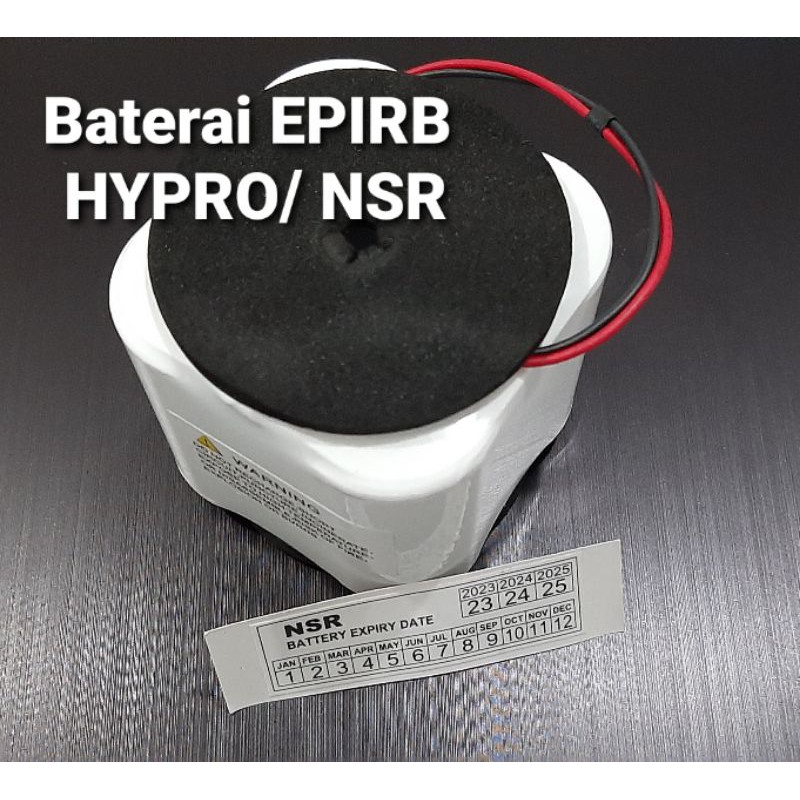 Jual baterai epirb hypro NSR pnp battery | Shopee Indonesia
