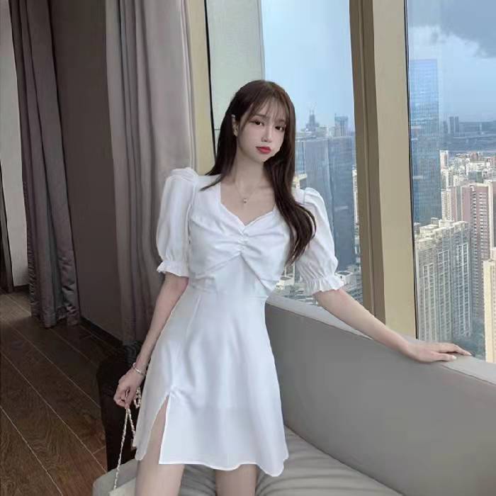 Korean shop dress shopee