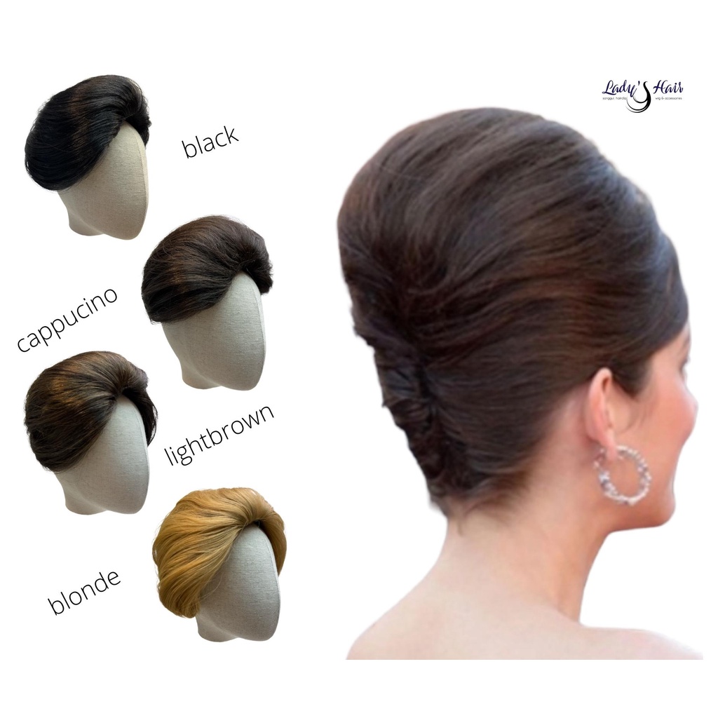 Jual Pengganti sasak penambah rambut hair toupe penutup uban modern ...
