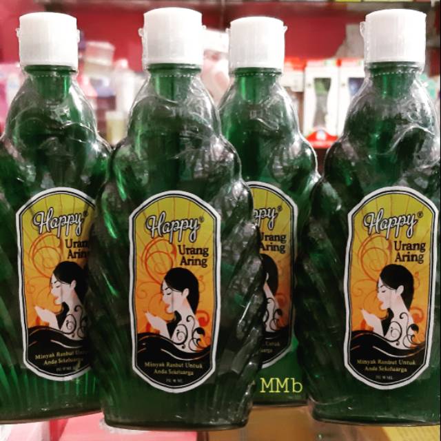 Jual Happy Urang Aring 45ml, 55ml, 90ml Minyak rambut. TERSEDIA