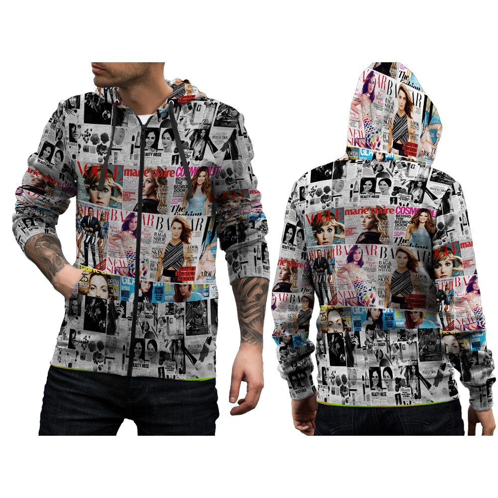 Custom full print hoodie best sale