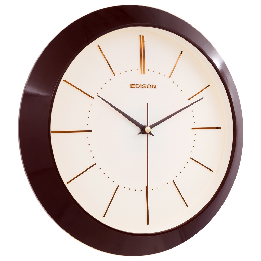 Jual Jam Dinding Edison Sweep ES 327 T65 Timbul Diameter 320mm 32cm ...