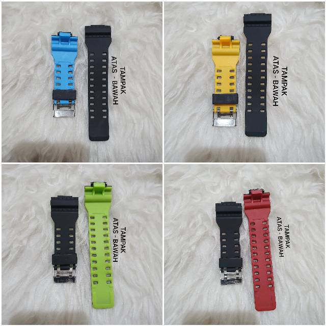 Jual Tali Gshock Rubber Strap G Shock Vampire GA100 GA110 GA400 GA700 Shopee Indonesia