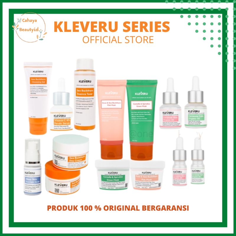 Jual Kleveru Centella & Spirulina Green Mask (120 gr) Shopee Indonesia