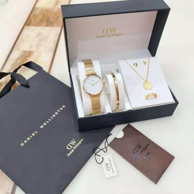 Jam Tangan DW Gift Set Paket Dw Petite Fullset