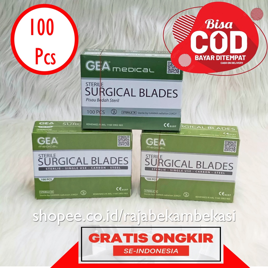 Jual Bisturi | Surgical Blades No 11 | Pisau Bedah | Pisau Bekam ...