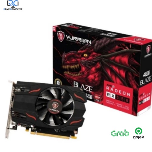 Jual Vga Vurrion RX550 4gb DDR5 128bit RADEON | Shopee Indonesia