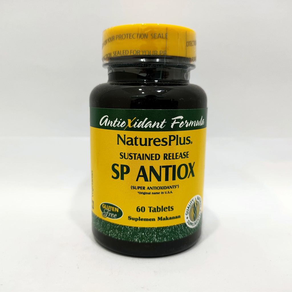 Jual Natures Plus SP Antiox (Super Antioxidants) - 60 Tablets (ED JULI ...