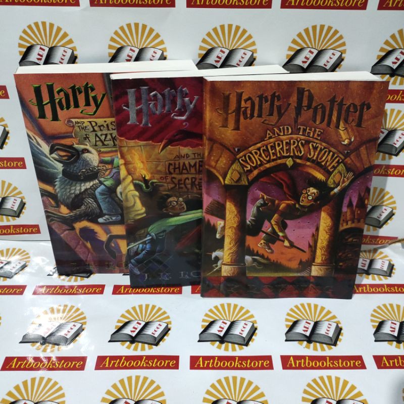 Jual Novel Harry Potter 1 2&3 Versi Bahasa Inggris | Shopee Indonesia