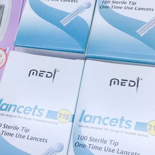 Jual Blood Lancet - Jarum Bekam Medi Lancets 21G | Shopee Indonesia