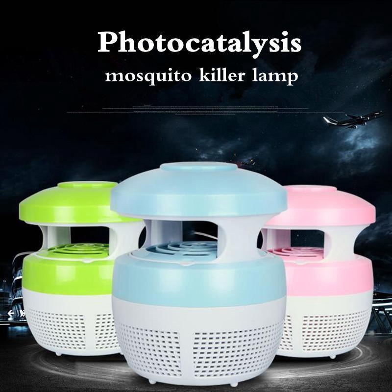 Jual LED Photocatalysis Elektronik Nyamuk Pembunuh Lampu Perangkap ...
