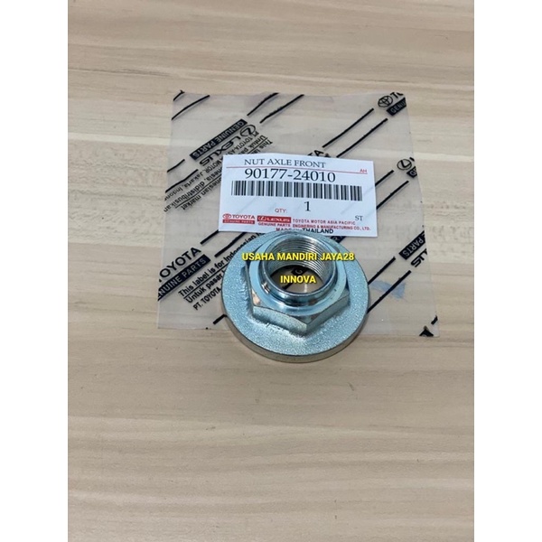 Jual NUT AXLE FRONT INNOVA MUR RODA DEPAN INNOVA 90177-24010 | Shopee ...
