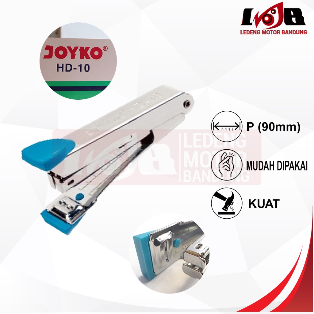 Jual Joyko Stapler Staples HD-10 Hekter Kecil Cekrekan Jepretan Besi ...