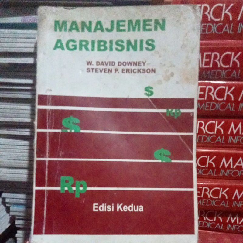 Jual Buku Manajemen Agribisnis Pengarang W. David Downey Dan Steven P ...