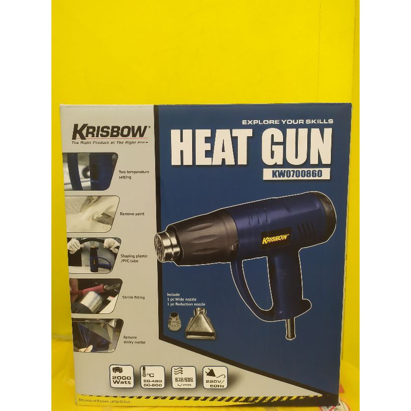 Jual HEAT GUN KRISBOW 2000 WATT Shopee Indonesia