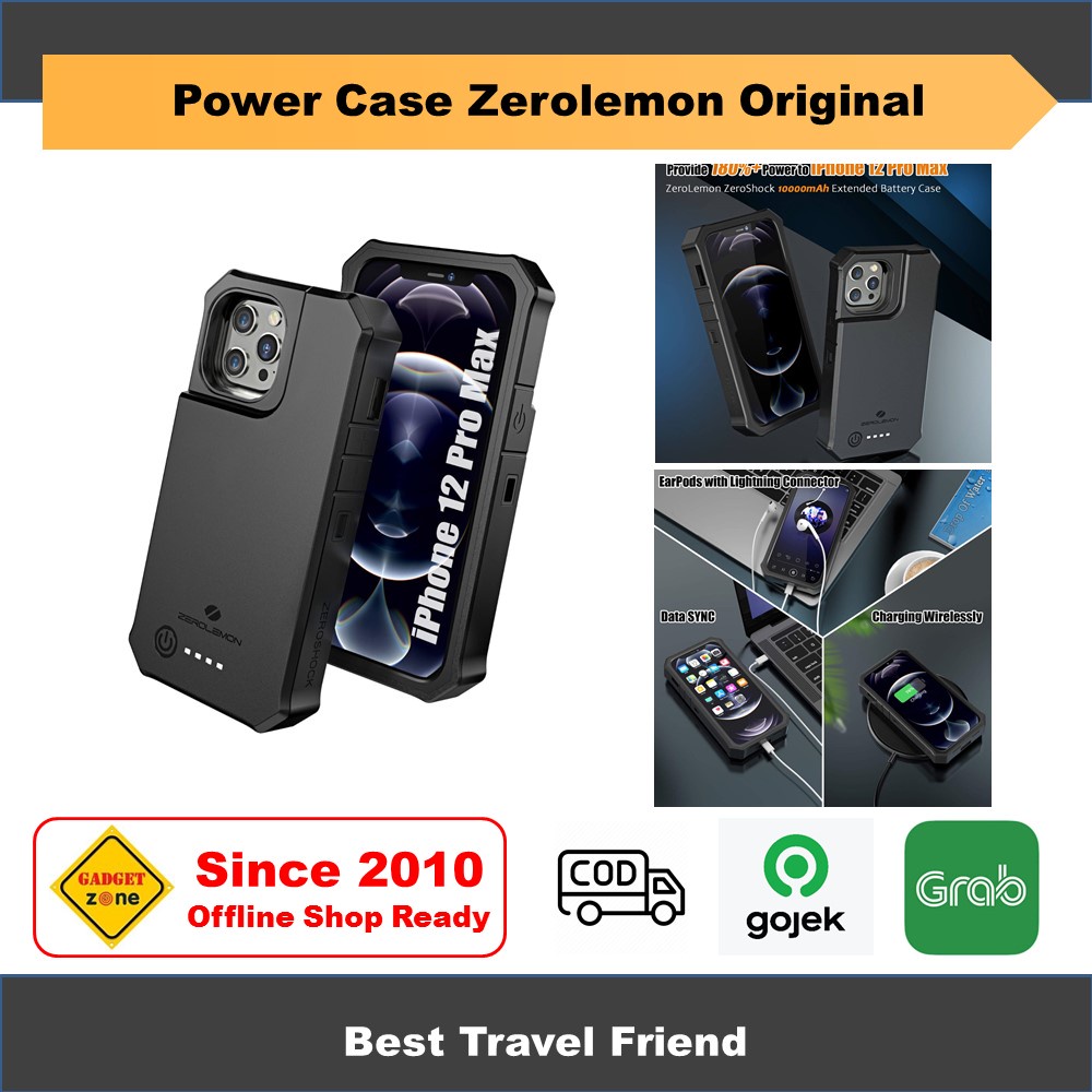 Zerolemon Iphone 12 Pro Max Battery Case 10000mah Jual IPhone 12 - Main Image
