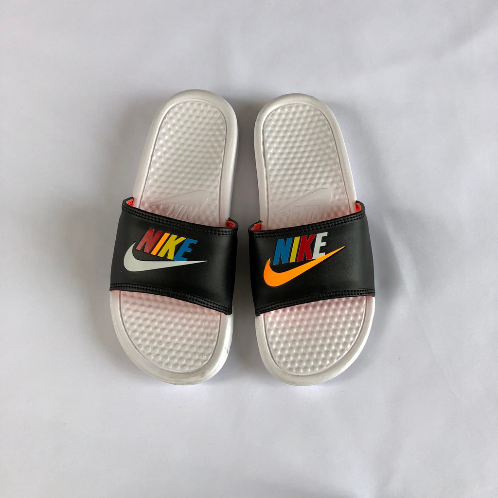 Nike rainbow slides 2025