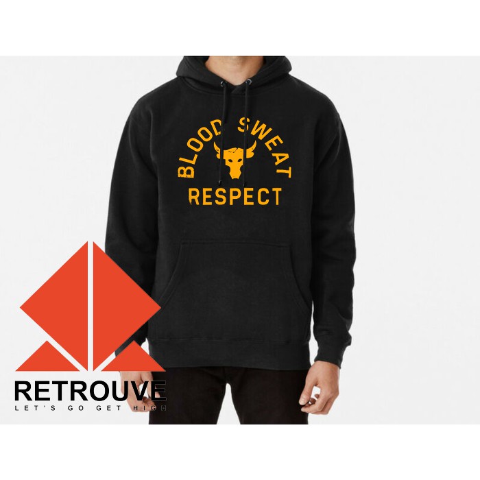 Blood sweat respect hoodie best sale