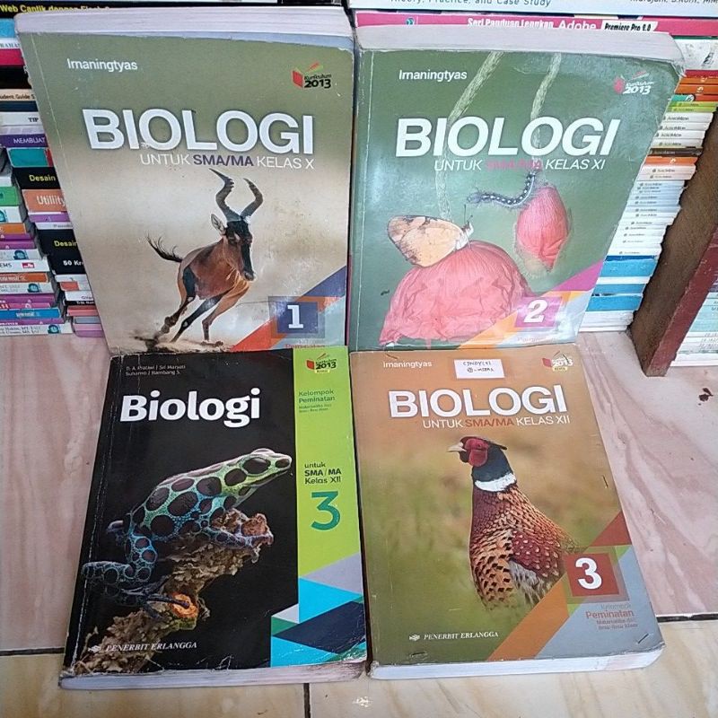 Jual Buku Paket Biologi SMA Kelas 10,11,12, Kurikulum 2013 Revisi ...