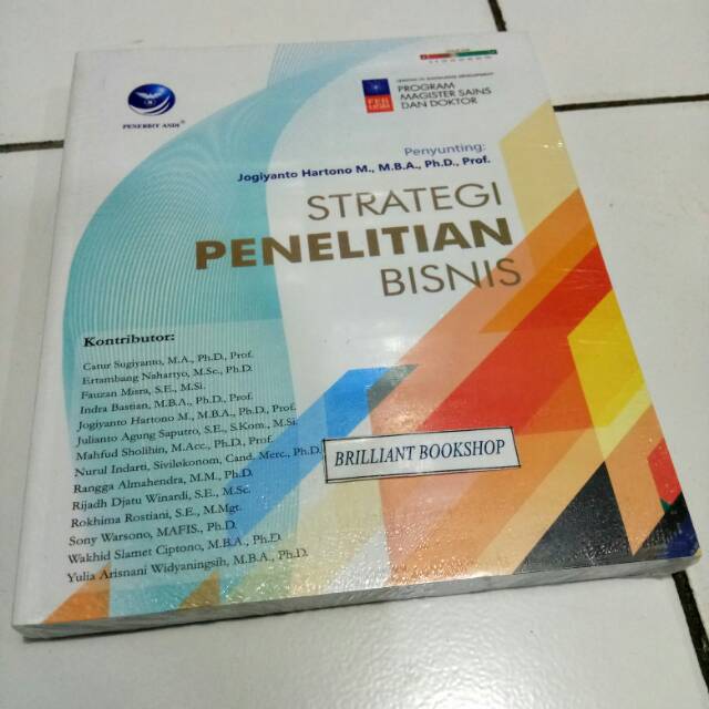 Jual STRATEGI PENELITIAN BISNIS - by Jogiyanto Hartono | Shopee Indonesia