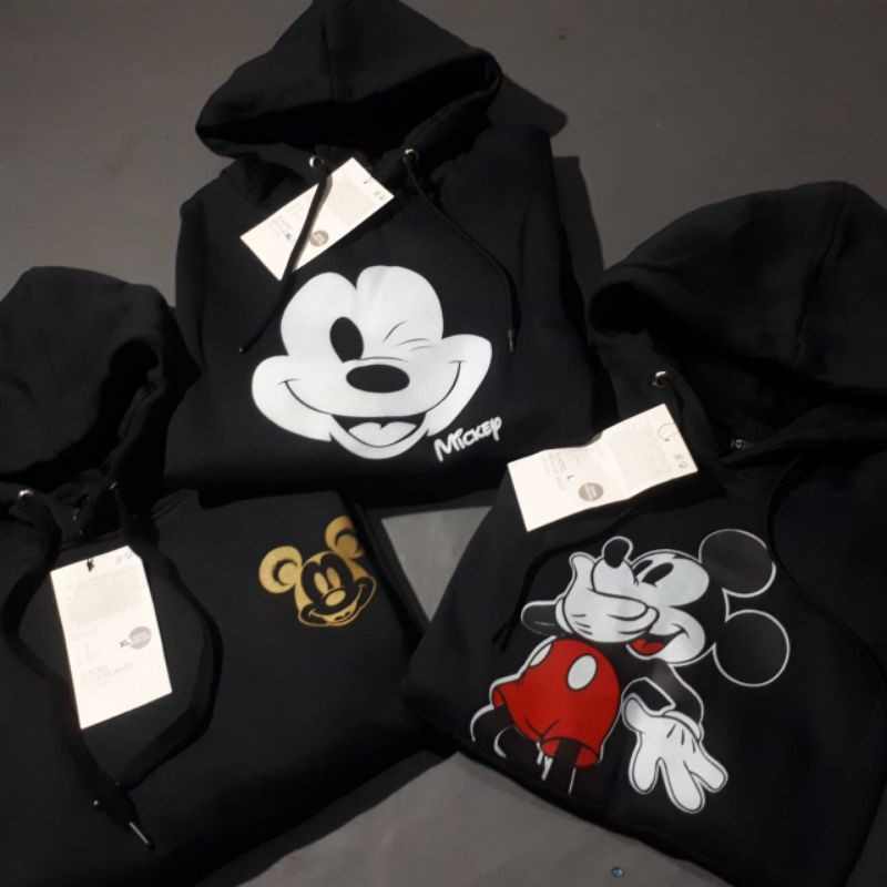 Jual Hoodie H&M x Disney Mickey Mouse Full Tag | Shopee Indonesia