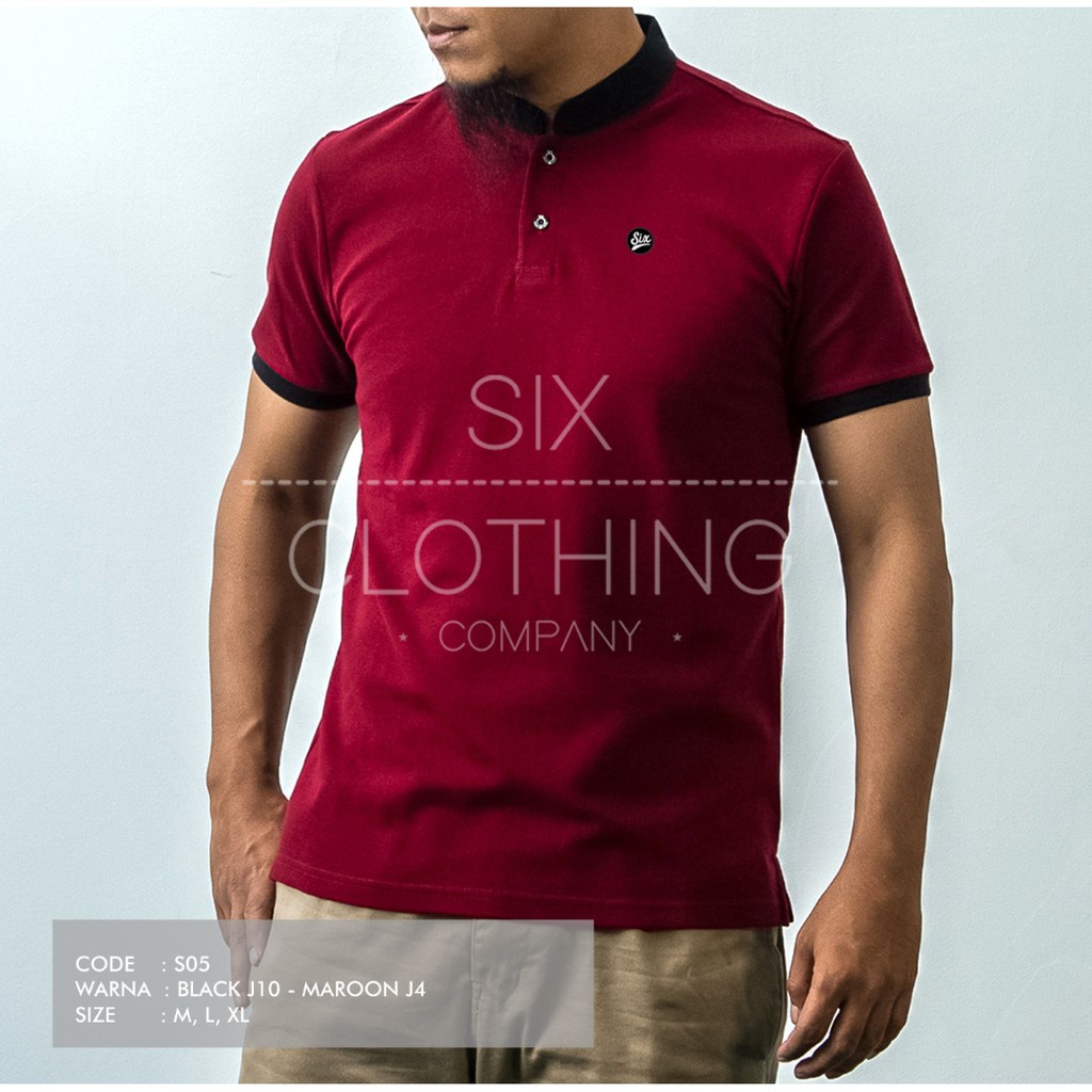 Jual Ddz Kaos Polo Shirt Pria Kerah Sanghai Maroon Kaos Kerah Pria Baju Polo Pria Shopee 3397