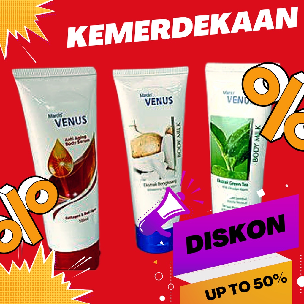 Jual VENUS BODY MILK 100 ml Shopee Indonesia
