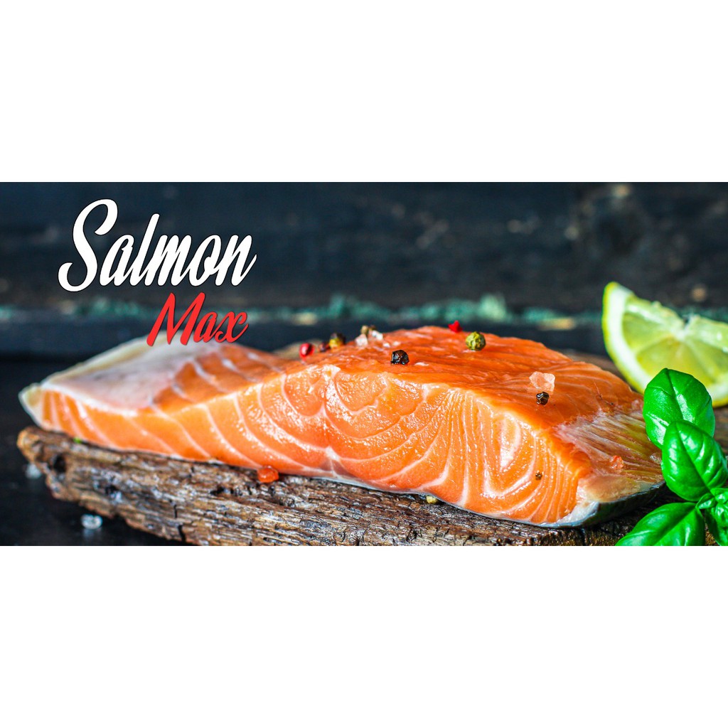 Jual SALMONMAX SALMON NORWAY IMPORT PORTION 200 GRAM FRESH