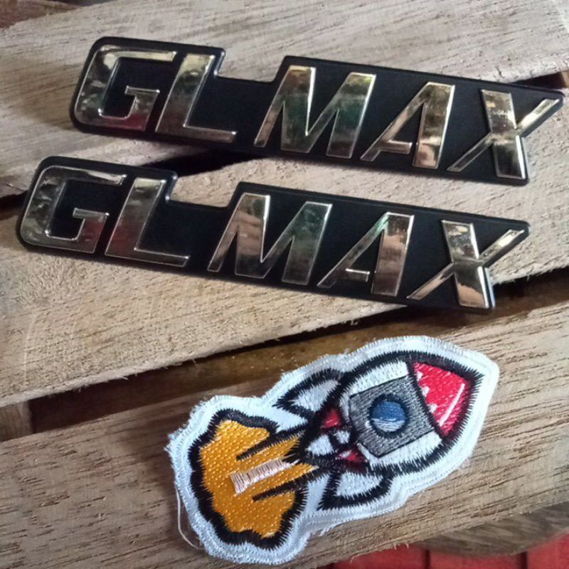 Jual Emblem Box Tepong Aki Glmax Original Shopee Indonesia