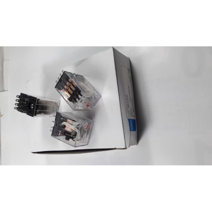 Jual relay MY4N 220VAC 24DC 12VDC Fort | Shopee Indonesia